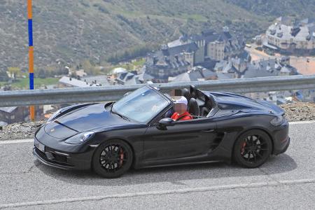 Erlkönig Porsche 718 Boxster Spyder