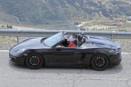 Erlkönig Porsche 718 Boxster Spyder