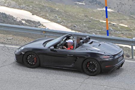 Erlkönig Porsche 718 Boxster Spyder