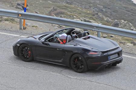 Erlkönig Porsche 718 Boxster Spyder