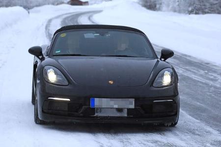 Erlkönig Porsche 718 Boxster Spyder