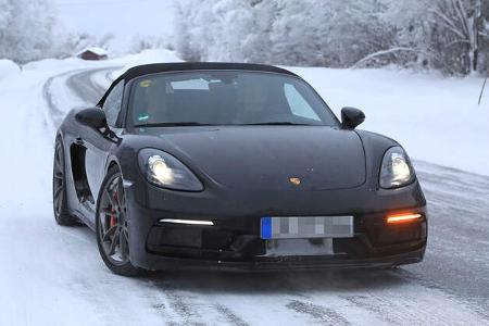 Erlkönig Porsche 718 Boxster Spyder