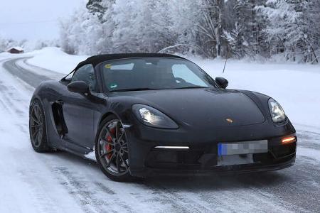 Erlkönig Porsche 718 Boxster Spyder