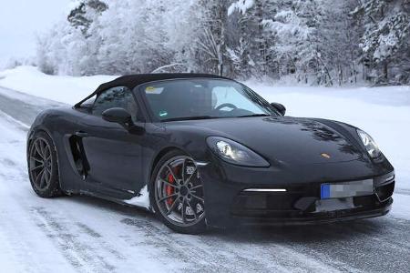 Erlkönig Porsche 718 Boxster Spyder