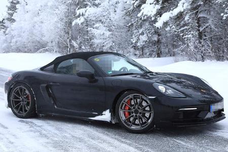 Erlkönig Porsche 718 Boxster Spyder