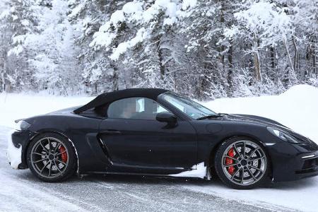 Erlkönig Porsche 718 Boxster Spyder