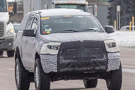 Erlkönig Ford Courier Pickup