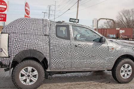 Erlkönig Ford Courier Pickup
