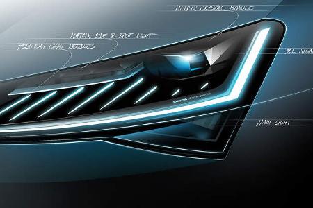 Skoda Superb LED-Lichttechnik