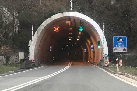 Tunnel-Inspektion 2020: Učka-Tunnel ist der schlechteste Tunnel in Kroatien .