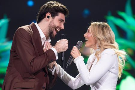 Helene Fischer und Álvaro Soler