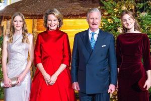Belgische Königsfamilie strahlt beim traditionellen Weihnachtskonzert