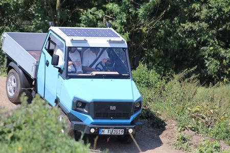 aCar Evum Motors Elektro-Nutzfahrzeug Afrika