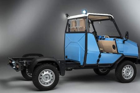 aCar Evum Motors Elektro-Nutzfahrzeug Afrika