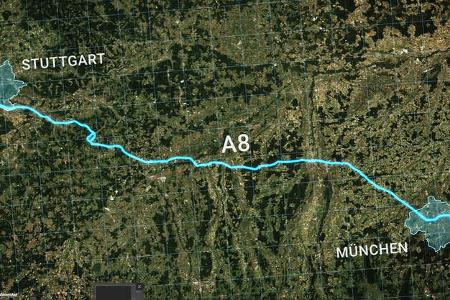 Neuer Albaufstieg A8