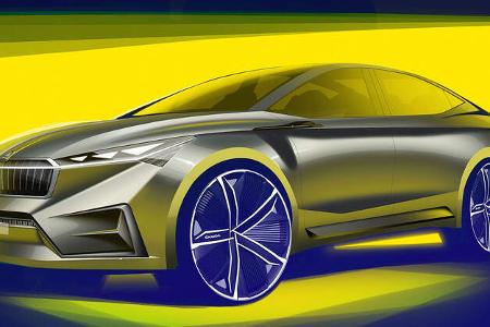 Skoda Vision iV Elektroauto