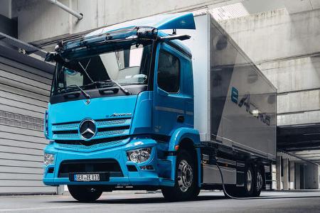 06/2021, Mercedes eActros Elektro-Lkw