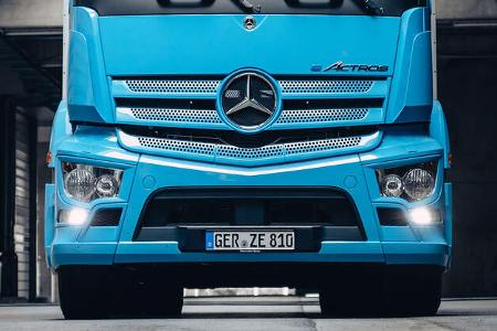 06/2021, Mercedes eActros Elektro-Lkw
