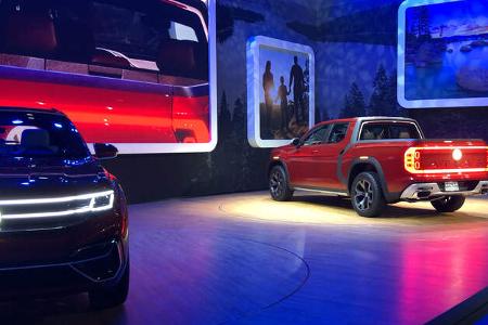 VW Tanoak Weltpremiere 2018 New York Sitzprobe