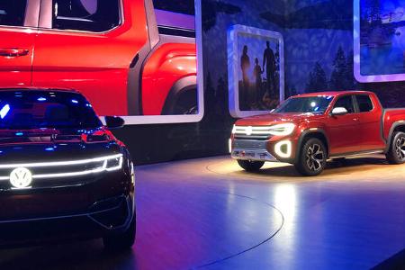 VW Tanoak Weltpremiere 2018 New York Sitzprobe