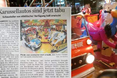 Verbot von Karussellautos?