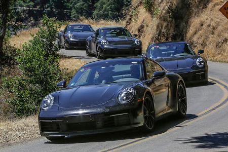 Porsche 911 (992) Erlkönig Erprobung