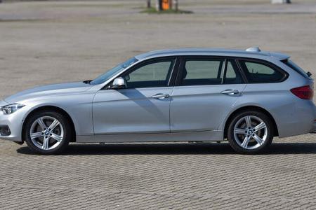 BMW 320d xDrive Touring, Seitenansicht