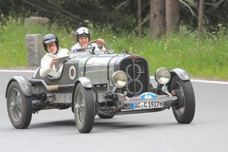 Silvretta Classic 2018, Rallye, Oldtimer