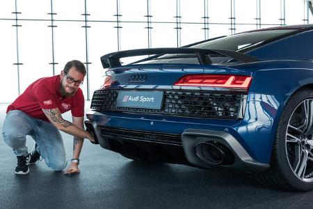 SPERRFRIST 24.10.18 / 00:01 Uhr Audi R8 Facelift 2018