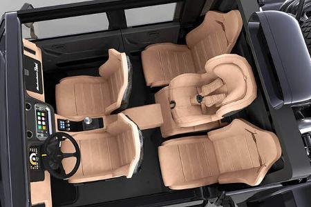 Glickenhaus Boot Innenraum