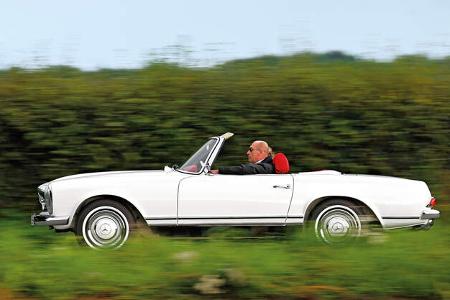 Mercedes-Benz 230 SL, Seitenansicht