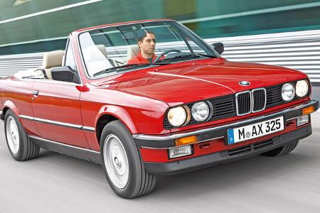 BMW 325i Cabrio, Frontansicht