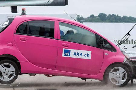 08/2019, AXA Elektroauto-Crashtest Dübendorf 22.08.2019