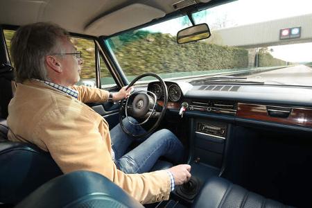 Mercedes 280 E, Mercedes E 220 d, Impression, Generationen-Treffen