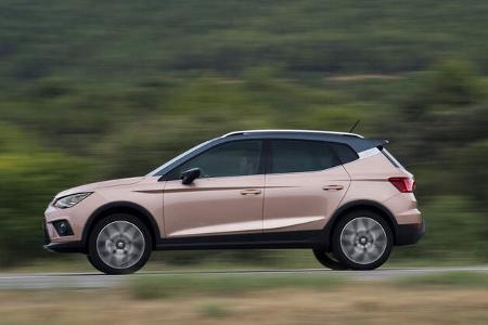 Seat Arona Fahrbericht 2017 Barcelona