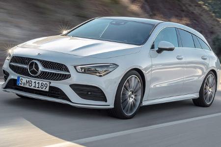 Mercedes CLA Shooting Brake (2019) Fahraufnahme