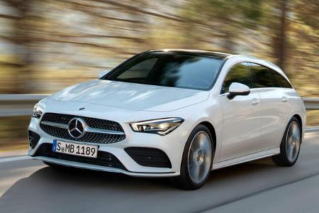 Mercedes CLA Shooting Brake (2019) Fahraufnahme