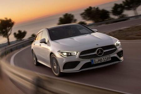 Mercedes CLA Shooting Brake (2019) Fahraufnahme
