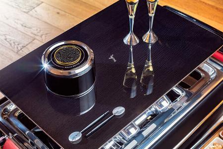 Rolls-Royce Champagner-Truhe