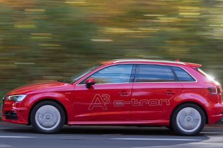 Audi A3 e-tron, Seitenansicht
