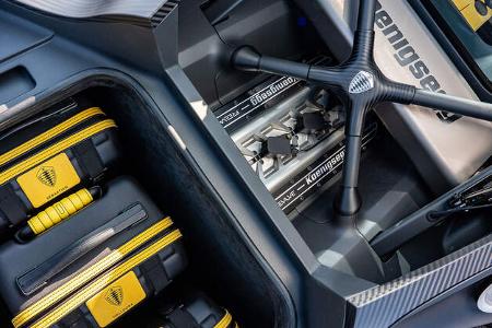 Koenigsegg Gemera TFG Tiny Friendly Giant Antrieb Dreizylinder