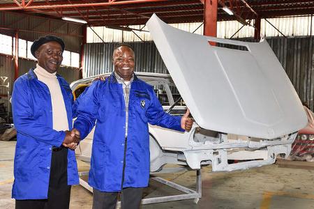 BMW 530 MLE (E 12) South Africa Restaurierung