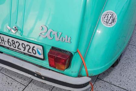 Citroen 2CV Ente elektrisch