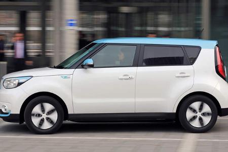Kia Soul EV, Seitenansicht