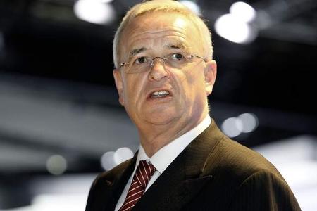 VW-Chef Winterkorn auf der CeBIT 2014.