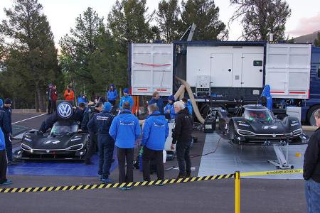 VW I.D. R Pikes Peak Erprobung