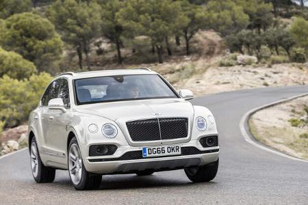 Bentley Bentayga V8 D, Diesel, Fahrbericht