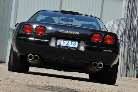 Chevrolet Corvette ZR-1, Heckansicht