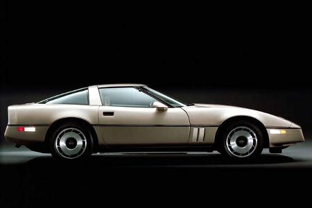 Chevrolet Corvette C4, Seitenansicht