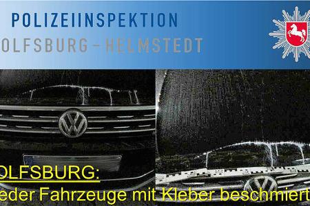 Klebstoff Attacken Wolfburg